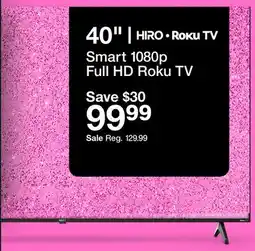 Target 40 HIRO Roku TV Smart 1080p Full HD offer
