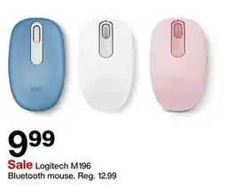 Target Logitech M196 Bluetooth mouse offer