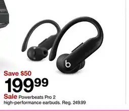 Target Powerbeats Pro 2 high-performance earbuds offer