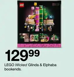 Target LEGO Wicked Glinda & Elphaba bookends offer