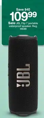 Target JBL Flip 7 portable waterproof speaker offer
