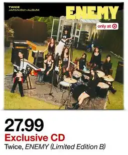 Target Exclusive CD Twice, ENEMY offer