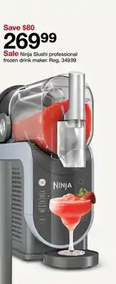 Target Ninja Slushi professional frozen drink maker offer