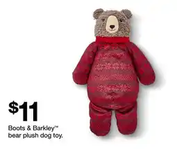 Target Boots & Barkley bear plush dog toy offer