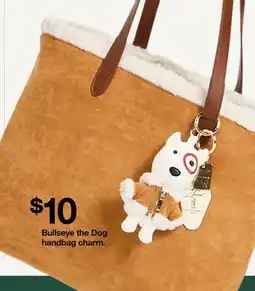 Target Bullseye the Dog handbag charm offer
