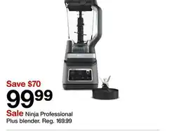 Target Ninja Professional Plus blender offer