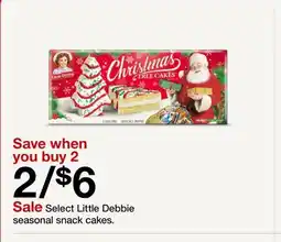 Target Select Little Debbie seasonal snack cakes offer