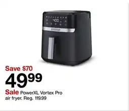 Target PowerXL Vortex Pro air fryer offer