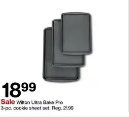 Target Wilton Ultra Bake Pro 3-pc. cookie sheet set offer