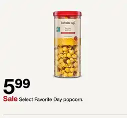 Target Select Favorite Day popcorn offer