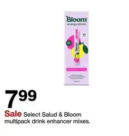 Target Select Salud & Bloom multipack drink enhancer mixes offer