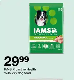 Target IAMS Proactive Health 15-lb. dry dog food offer