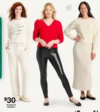 Target Sweaters & cardigans offer