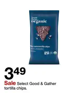 Target Select Good & Gather tortilla chips offer