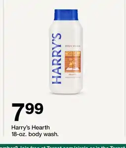 Target Harry's Hearth 18-oz. body wash offer
