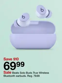 Target Beats Solo Buds True Wireless Bluetooth earbuds offer