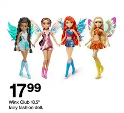 Target Winx Club 10.5 fairy fashion doll offer