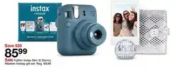 Target Fujifilm Instax Mini 12 Stormy Weather holiday gift set offer