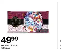 Target Pokémon holiday calendar offer