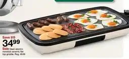 Target Dash electric nonstick ceramic flat top griddle offer
