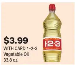 CVS 1-2-3 Vegetable Oil offer