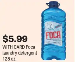 CVS Foca laundry detergent offer