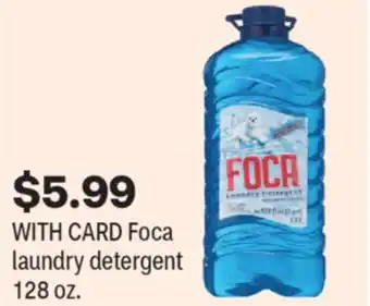 CVS Foca laundry detergent offer