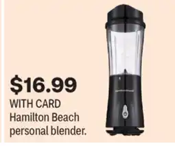 CVS Hamilton Beach personal blender offer