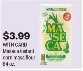 CVS Maseca instant corn masa flour offer