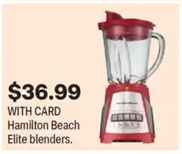 CVS Hamilton Beach Elite blenders offer