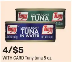 CVS Tuny tuna offer