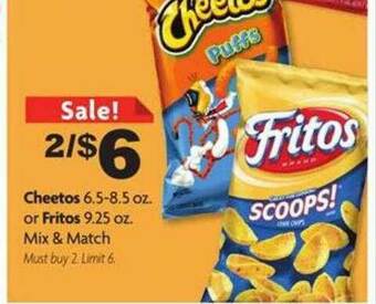 Family Dollar Cheetos Or Fritos offer