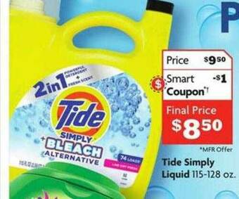 Family Dollar Tide Simply Liquid offer