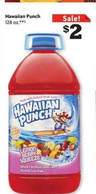 Family Dollar Hawaiian Punch offer