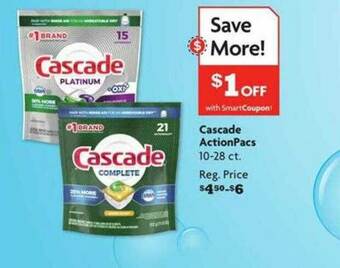 Family Dollar Cascade ActionPacs offer