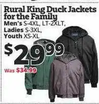 Rural King Rural King Duck Jackets For The Family offer