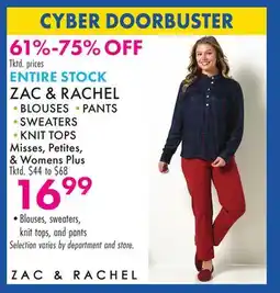 Boscov's ZAC & RACHEL offer