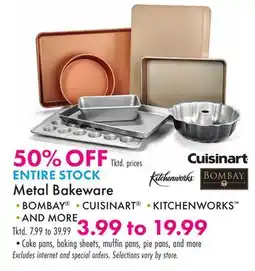Boscov's ENTIRE STOCK Metal Bakeware offer
