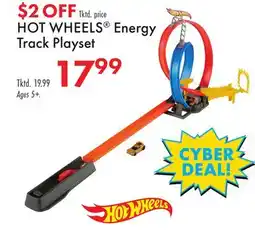 Boscov's HOT WHEELS Energy Track Playset offer