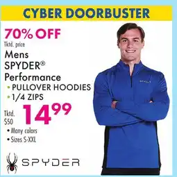 Boscov's Mens SPYDER Performance offer