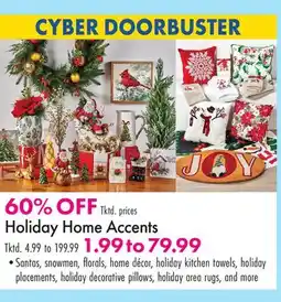 Boscov's Holiday Home Accents offer