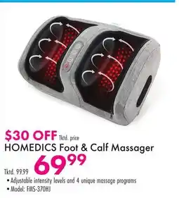 Boscov's HOMEDICS Foot & Calf Massager offer