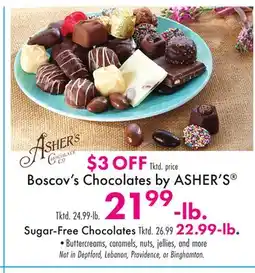 Boscov's Boscov's Chocolates by ASHER'S offer