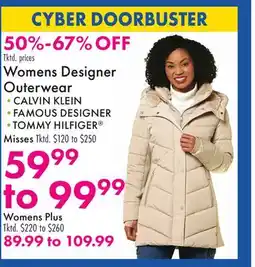 Boscov's Womens Designer Outerwear offer
