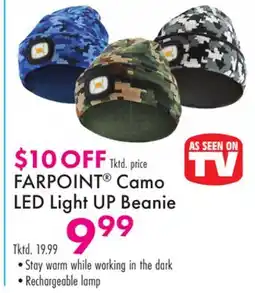 Boscov's FARPOINT Camo LED Light UP offer
