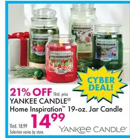 Boscov's YANKEE CANDLE Home Inspiration 19-oz. Jar Candle offer