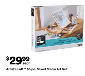 Michaels Artist's Loft 66 pc. mixed media Art Set offer