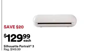 Michaels Silhouette Portrait offer