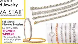 Boscov's Lab Grown Diamond Bracelets offer