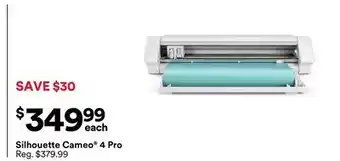 Michaels Silhouette Cameo 4 Pro offer